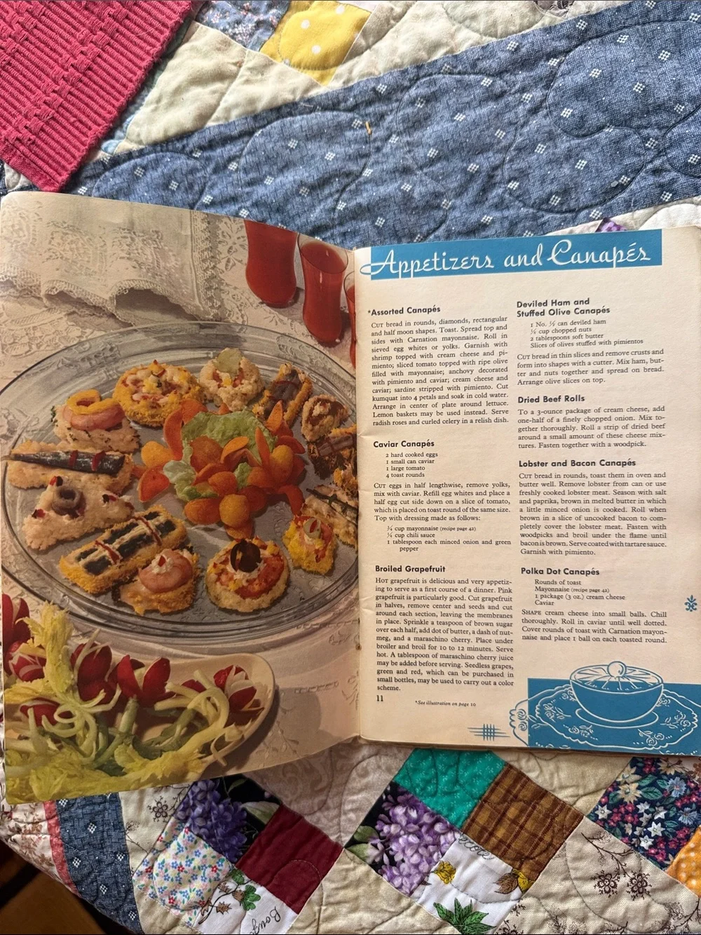 Vintage 1938 Carnation Cook Book Mary Blake 3rd Edition Illustrated Recipes